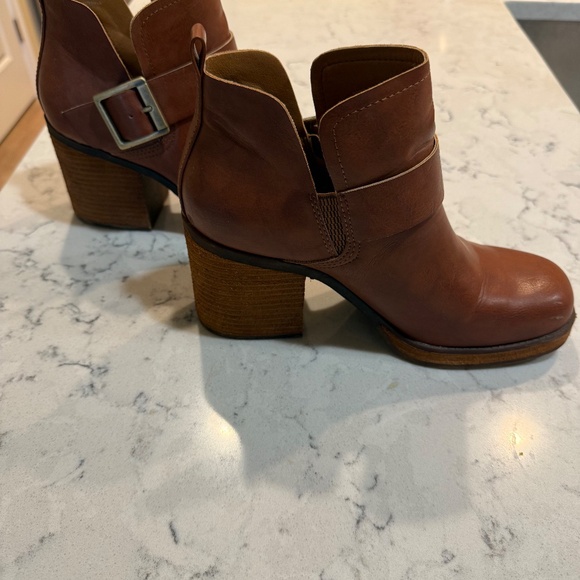 Brown Ankle Boots - Picture 2 of 4